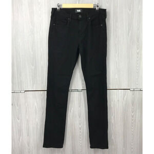 PAIGE Men Slim Straight Jeans in Black